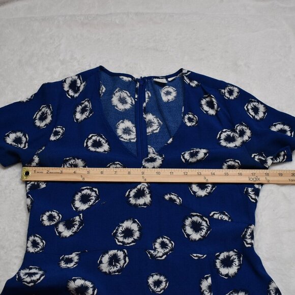 GAP Floral Babydoll Dress Sz 8 Retro 90s Cottagecore Prairie Boho Sundress Party - Picture 11 of 16